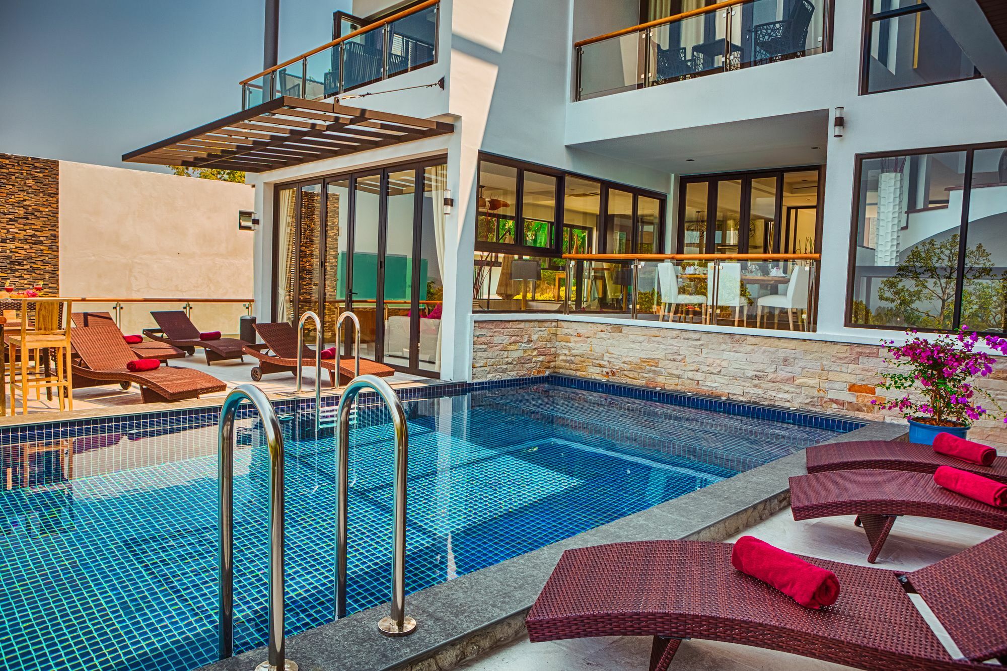Fully Serviced Grand Villa Luxury Time Phuket Strand Bang Tao Exterior foto